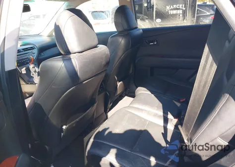 2010 Lexus Rx 350 z USA, uszkodzony, nr VIN 2T2BK1BA6AC052623